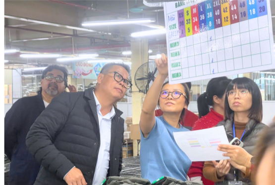 Costco USA: Production inspection at TDT Dai Tu Factory