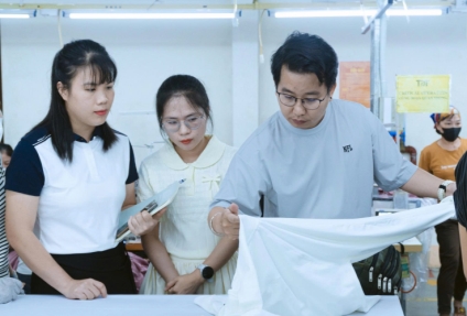 Chi nhánh May TDT Đại Từ đón và làm việc với Tập đoàn Moret